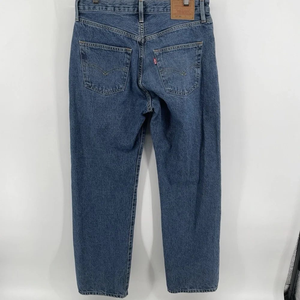Levi's Premium 501 90s Jeans Men's 27X30 Big E Button Fly Blue Denim Levi's